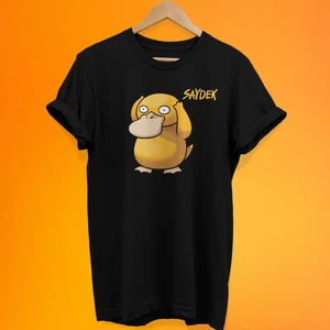 Pokemon Saydek Baskılı %100 Pamuk Oversize T-Shirt Büyük Beden Tişört