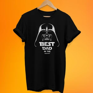 Star Wars Dath Wader Baskılı %100 Pamuk Oversize T-Shirt Büyük Beden Tişört