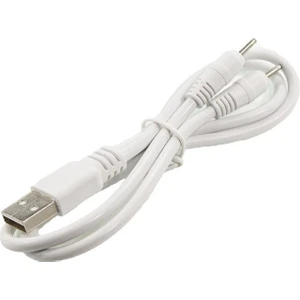 USB - 2.5x0.7mm 2'li Ince Uçlu Şarj Kablosu 30CM