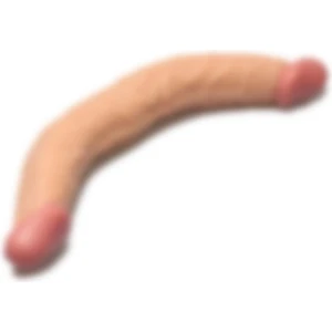 Lilitu Shop 36 cm Çift Taraflı Realistik Dildo Anal Vajinal Penis