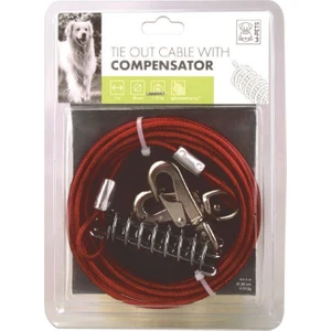 Compensator Bahçe Bağlama Halati 5mt/ Kırmızı