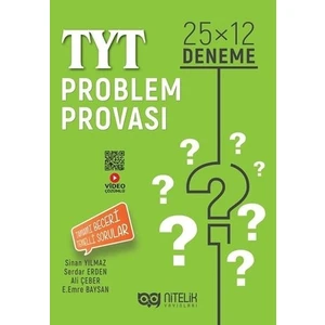 Nitelik Yayınları TYT Problem Provası 25x12 Deneme