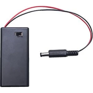 9V Pil Yuvası - Kutulu ve Anahtarlı