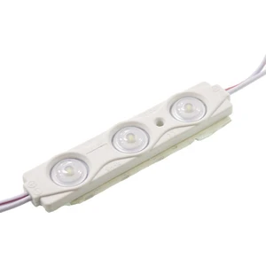 3'lü Mercekli Modül LED - Beyaz 12V 1.2W