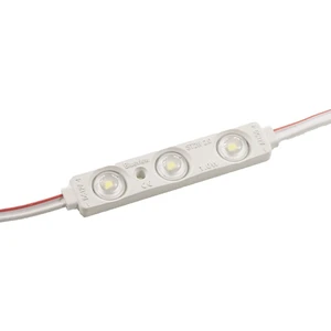 3'lü Mercekli Modül LED - Beyaz 12V 0.75W