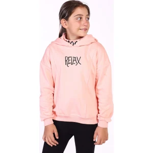 Toontoy Kids Toontoy Kız Çocuk Nakış Detaylı Içi Pamuklu Sweatshirt