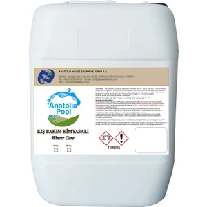 Anatolia Pool Yüzme Havuzu Kış Bakım Kimyasalı 20 Lt.  (Winter Care)