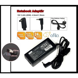 Asus R541N R541NC R541S R541SA Adaptör Cihazı, Şarj Aleti 65W