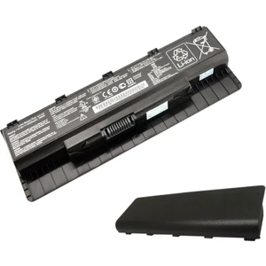 Asus N56VZ-S4431H Uyumlu Notebook Bataryası - Laptop Pili2 Yıl Elektronik Garantili - Siyah