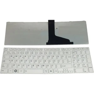 Toshiba Satellite L50, L50-A, L50-A-1CZ, L50D Notebook Klavyesi - (Beyaz Tr)
