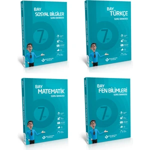 Bilim Anahtarı Yayınları Bilim Anahtarı Bay 7. Sınıf Soru Bankası Seti