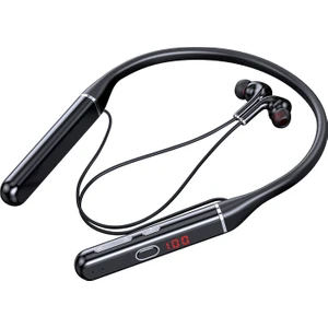 Mıc ile Bluetooth Kulaklık Kablosuz Boyun Bandı Kulaklıklar 100HRS Playtime