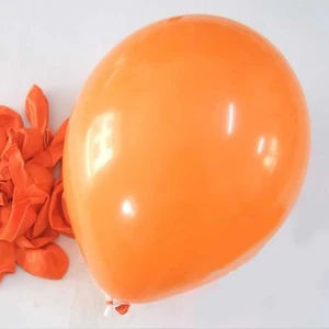 Partipan Metalik Balon Turuncu Renk 10 Adet