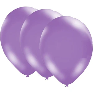 Partipan Metalik Balon Lila 10 Adet
