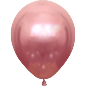Partipan Pembe Krom Balon 10 Adet