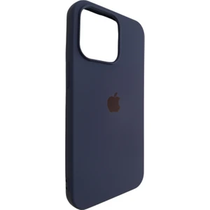 Pirok Store Apple iPhone 13 Pro 6.1 Uyumlu Lansman Içi Kadife Silikon Kılıf Lacivert