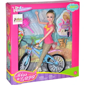 Asya Oyuncak Miss Gaga Bisikletli Bebek