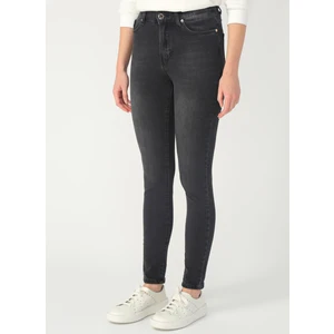 Cepli Skinny Fit Normal Bel KadınDenim Pantolon