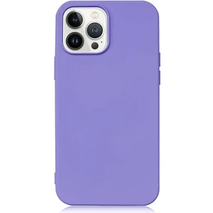 Case World Caseworld Apple Apple iPhone  13 Pro Kapak Içi Kadife Lansman Lux Silikon Kılıf - Lila
