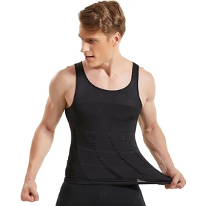 Fit Form Giyim  5 Farklı Bölgenizi Gögüs, Göbek Sıkılaştıran ve Incelten Erkek Atlet Korse