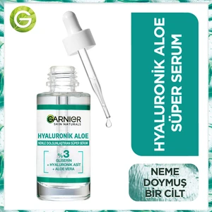Hyaluronik Aloe Nemlendirici Ve Dolgunlaştırıcı Süper Serum 30Ml