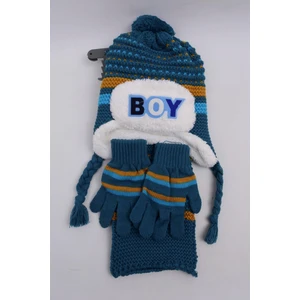 3-7 Yaş 3'lu Cocuk Atkı Bere Eldiven Set