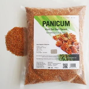 Dal Darı Net Kızıl Dal Darı Tanesi 500 gr Panicum