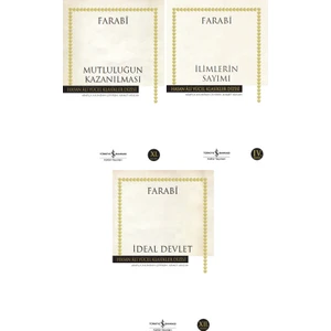 Mutluluğun Kazanılması - İlimlerin Sayımı - İdeal Devlet Farabi - 3 Kitap Set