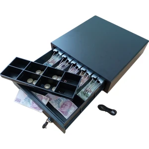 Profosyonel Yazarkasa Para Çekmecesi 5 Banknot 8 Bozuk Para Bölmeli Yazar Kasa Çekmecesi