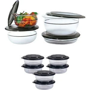 Kristalin Set 10 Lu Siyah Kapak