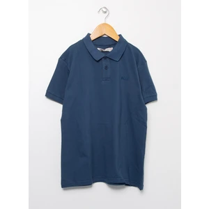 Lee Cooper Polo Yaka İndigo T-Shirt