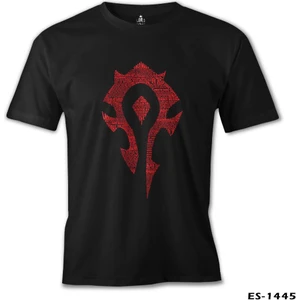 Llord T-Shirt T-Shirt World Of Warcraft - Silver Moon Siyah Erkek T-Shirt