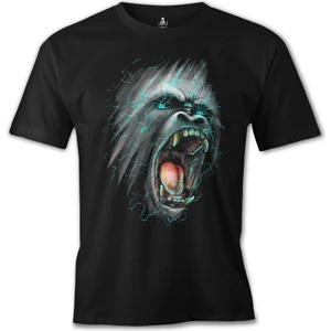 T-Shirt Goril Siyah Erkek Tshirt