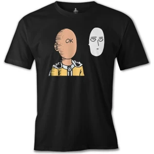 T-Shirt One Punch Man - Ok Siyah Erkek Tshirt