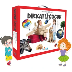 Dikkatli Çocuk Okul Öncesi Eğitim Seti - 5 Yaş