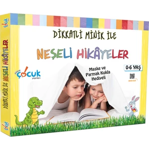 Dikkat Çocuk Yayınları Dikkatli Minik ile Neşeli Hikâyeler 0-6 Yaş