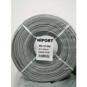 Hi Port 2+1 2*0,50 Cctv Kablo 250 mt