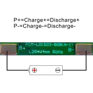 Bms A107 1s 3A Li-Ion Kontrol Devresi