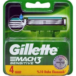 Mach3 Sensitive Yedek Tıraş Bıçağı 4'lü