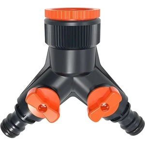 Iki Çıkışlı Musluk Adaptörü Giriş 3/4''-1''/ Çıkış 1/2''-3/4''