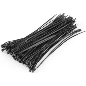 2.5 x 100 mm  Kablo Bağı Siyah - 100 Adet