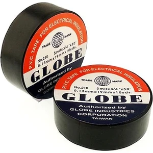 Elektrik Bant Globe (Siyah)