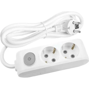 2'li Anahtarlı Topraklı Çocuk Korumalı Grup Priz 10 Metre