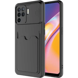 Oppo Reno 5 Lite Kamera Korumalı Kartix Kılıf + Ekran Koruyucu