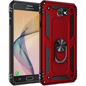 Samsung Galaxy J7 Prime 2 Yüzüklü Standlı Vega Kılıf