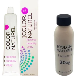 Color Naturel Saç Boyası  5.11 Yoğun Küllü Kahve 100 ml +20 Vol Oksidan 90 ml
