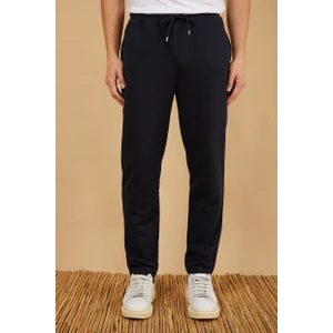 Erkek Regular Fit Düz Paça Basic Eşofman Altı