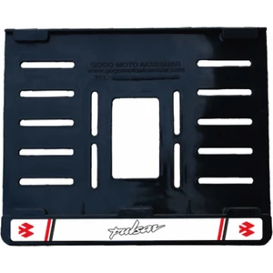 Bajaj Pulsar 3 Plastik Kırılmaz Motosiklet Plakalık