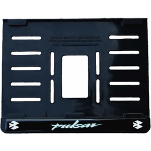 Bajaj Pulsar 2 Plastik Kırılmaz Motosiklet Plakalık