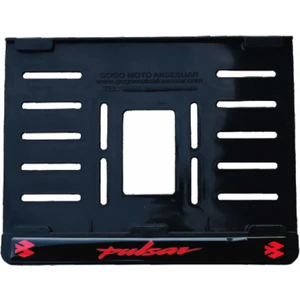 Bajaj Pulsar 1 Plastik Kırılmaz Motosiklet Plakalık